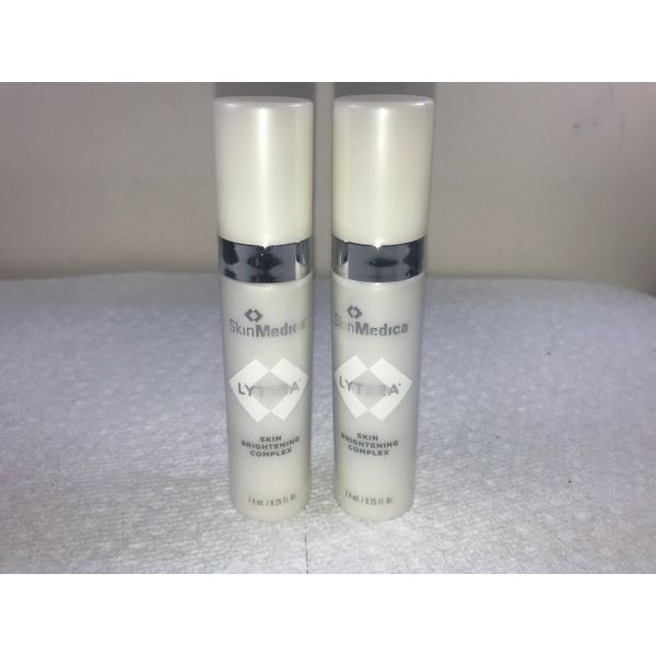 SKIN MEDICA LYTERA SKIN BRIGHTENING COMPLEX .25 oz EACH - LOT OF 2 -  NEW C12