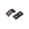 Sapiselco (sapiseruko) Cable Ties Clamps Adhesive Double Type Square 4.5 mm Black Bas. 3MT. 510