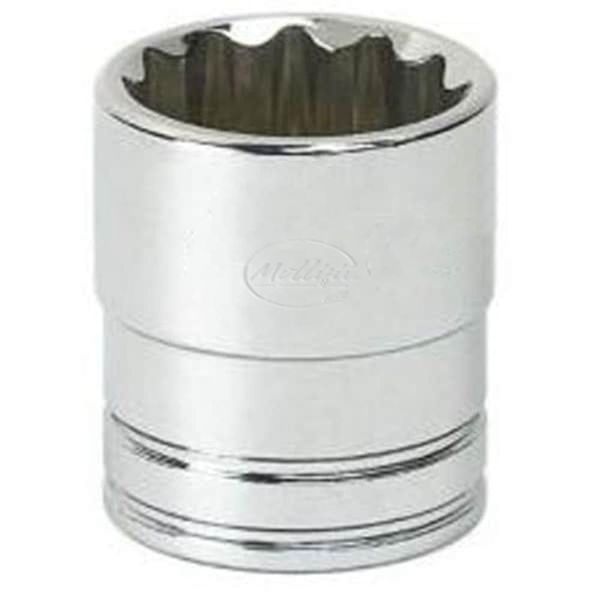 3/8" Drive, 7/16" SAE Socket, 12 Points, Standard 12Pt, 7/16", 3/8"Dr, Mfr: 80499-A