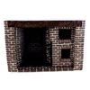 Town Square Miniatures Colonial Fieldstone Walk in Fireplace