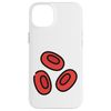 Erythrocyte Red Blood Cell RBC Hemoglobin Case for iPhone 14 Plus