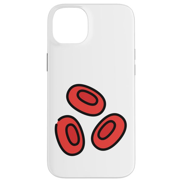 Erythrocyte Red Blood Cell RBC Hemoglobin Case for iPhone 14 Plus