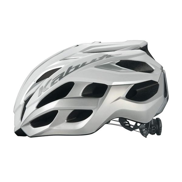 OGK KABUTO VOLZZA Bicycle Helmet, L/XL: 23.2 - 24 inches (59 - 61 cm), G-1, White/Silver