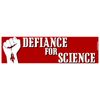 EvolveFISH Defiance for Science Bumper Sticker - [11" x 3"]