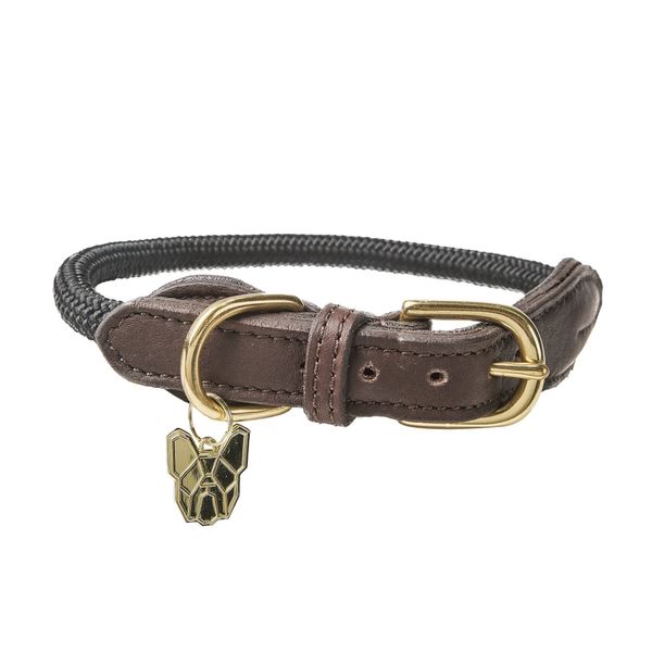 Shires Digby & Fox Fine Rope Collar Sizes XL Green