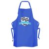 Currently Thinking About Scottish Fold Cat Apron [Royal Blue One Size]