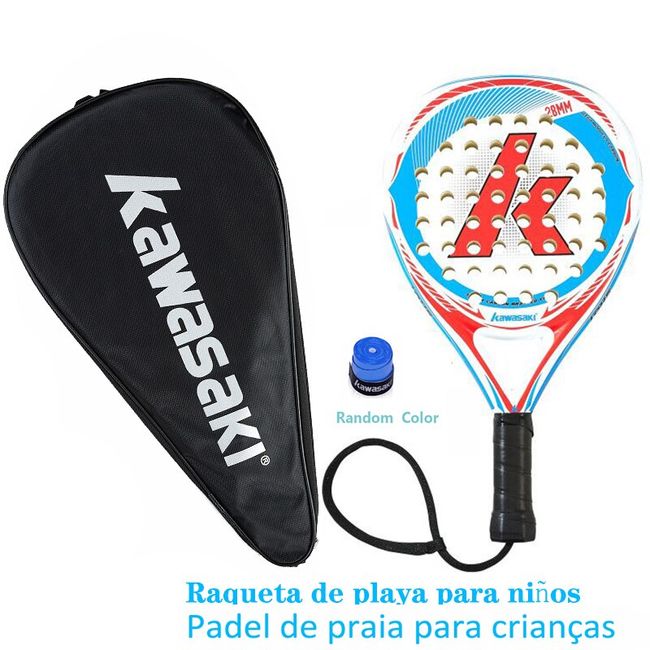Kawasaki 12K Carbon Fiber Beach Tennis Padel Racket With