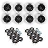 Switch Boards Roller Blade Wheels 80 mm 85A with Bearings ABEC 9 Inline Skate Wheels Pack of 8