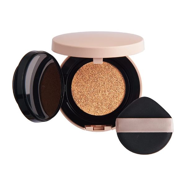 Cezanne Cushion Foundation 10, Bright Ochre Style, 0.4 oz (11 g), SPF 50 PA++++ Glossy Skin Foundation