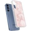 Skinit Clear Phone Case Compatible with Galaxy A55 5G - Blush Marble Design