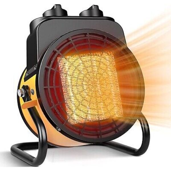 1500W Electric Space Heater 3S Fast Heating Fan Home Office 3 Adjustable Modes