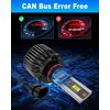 9005 LED Headlight High Beam Bulbs 6000K Bright White Halogen Replacement Kit