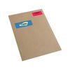 Red Exhibit Stickers - Deposition Exhibit Labels - Red 2x1 Labels