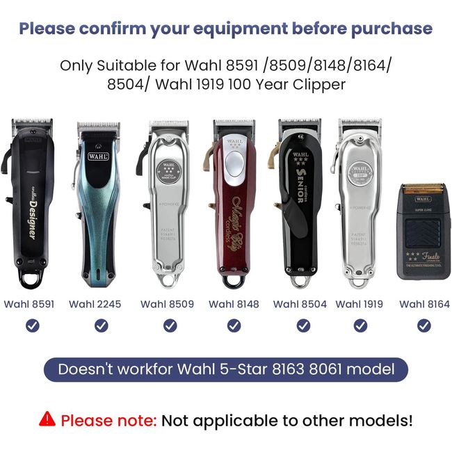 Wahl 8509 Magic Clip Metal Edition Cordless Clipper for sale online