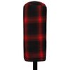 Titleist Barrel Twill Fairway Headcover, Black/White/Red