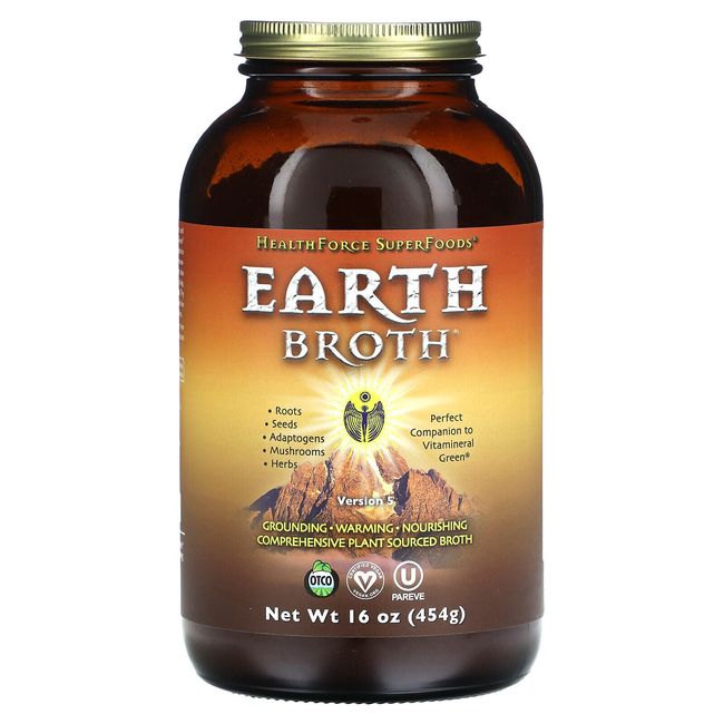 HealthForce Superfoods Vitamineral Earth V 3 2 17 65 oz 500 g Gluten-Free , Raw,