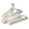 Non-Slip Rubber Hangers 30 Pack Clothes Organizer Durable Space Saving Hooks New