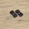2 Pairs Camera Strap Eyelet Split Adapter Camera Strap Triangular Split Ring Hook Compatible with Sony DSLR SLR Rangefinder Mirrorless Camera W/Round Eyelet