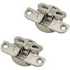 2 PCS Adjustable Cabinet Hinges – 97-Degree Rotating Axis Hidden Hinge for Cabinets and Bookcases