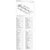 Genuine Part 20 Methanium Right Handle Set Part No 13JD8