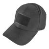 GES Tactical Hat Military Style Mens Army Combat Operators Baseball Cap (Black)(Size: 9.5CM)