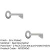 2 Pack Fire Brigade Locks: Keys for FB Padlocks - Reliable Security Solutions