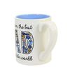 Enesco Simply Mud Dad Mug, 4.13 Inch, Multicolor, 14 oz