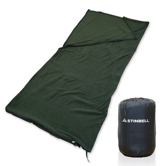 [Lightweight Model 13.8 oz (390 g)] Inner Shruff, Lightweight, Inner Sheets, Compact Design, Envelope Type, Includes Pillow Cases, Can Be Opened and Closed from the Inside Double Zipper, Can Be Washed