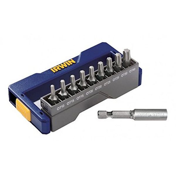 Irwin Tools 1868199 Bit Set 9 Pieces, Mix More Door Inserts