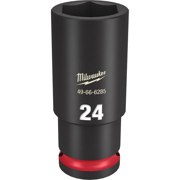 Milwaukee Electric - Shockwave IMP Duty 1/2DR 24MM DP 6PT Socket