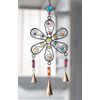 Flower Wind Chime Mobile With Mixed Beads
