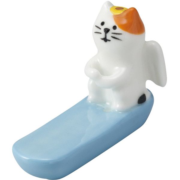 DECOLE ZCB-37473 Cat Angel Toothpick Chopsticks Rest