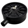 Sourcingmap 20mm Male Thread Silencer Filter Muffler Black for Air Compressor