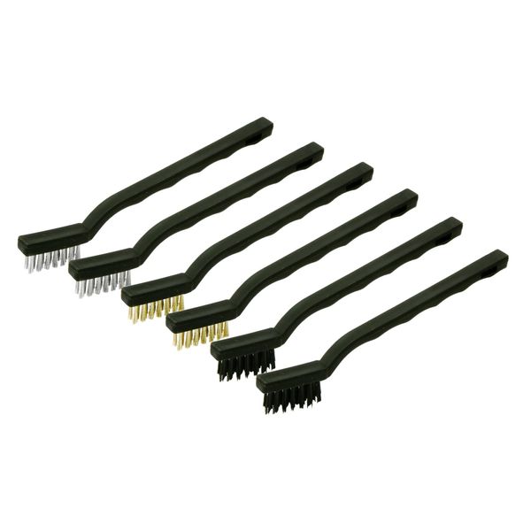 Rolson 42836 6 pc Wire Brush Set