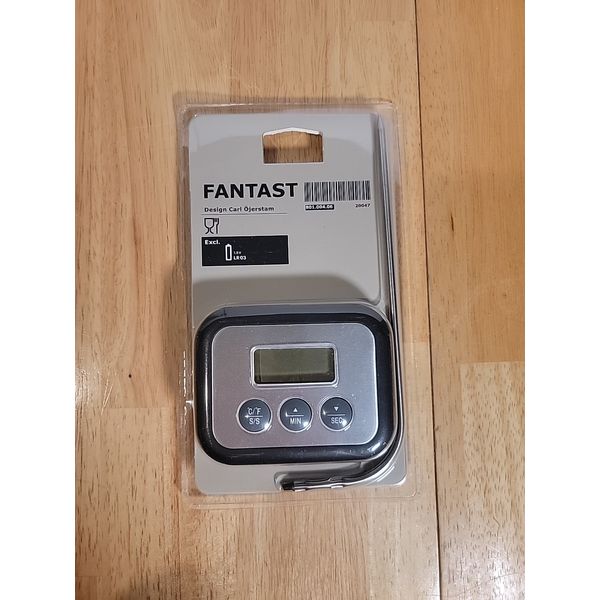 IKEA Fantast Digital Thermometer Timer Design Carl Ojerstam New Sealed