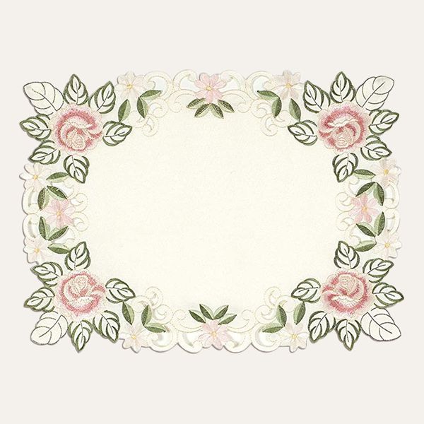 Beige Table Doilies - Bryton Collection - Table Runners