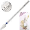 Pana 3/32" Safety Bit Nail Carbide Bit - For Electric Dremel Drill Machine (Medium, Mini Cone - Silver)
