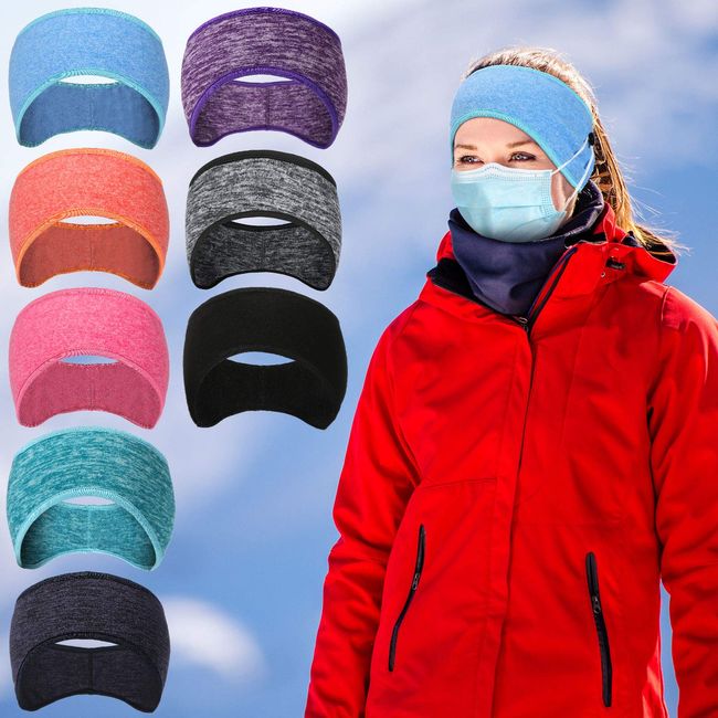 Syhood Winter Headbands for Women 4 Pieces Winter Ear Warmers Warm