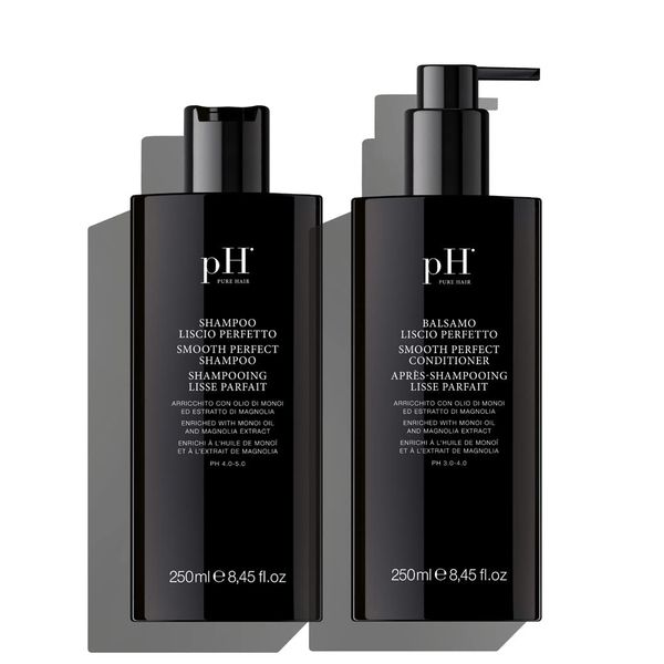 Ph Labs Smoothing Duo - Shampoo and Conditioner Set for Frizz and Curly Hair