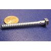 Zinc Hex Head Lag Screw 1/2 Hex Size 5/16 Thread x 3.00" Length, 50 pcs