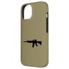 iPhone 14 AR-15 Style Rifle Silhouette Case