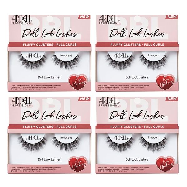 Ardell Doll Look Lashes Innocent, 4 pack