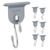 RecPro RV Awning S-Hooks | Party Light Holders | Awning Accessory Hangers (2 Pack)