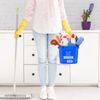 8 Quart Red&Green&Blue Detergent and Sanitizing Cleaning Bucket With 3pcs Cloth