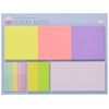 Sunstar Stationery S2834634 Sticky Note Set, Miorin, Study Time B Pattern