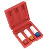 Sealey Sx031 Alloy Wheel Impact Socket Set 3Pc 1/2Sq Drive