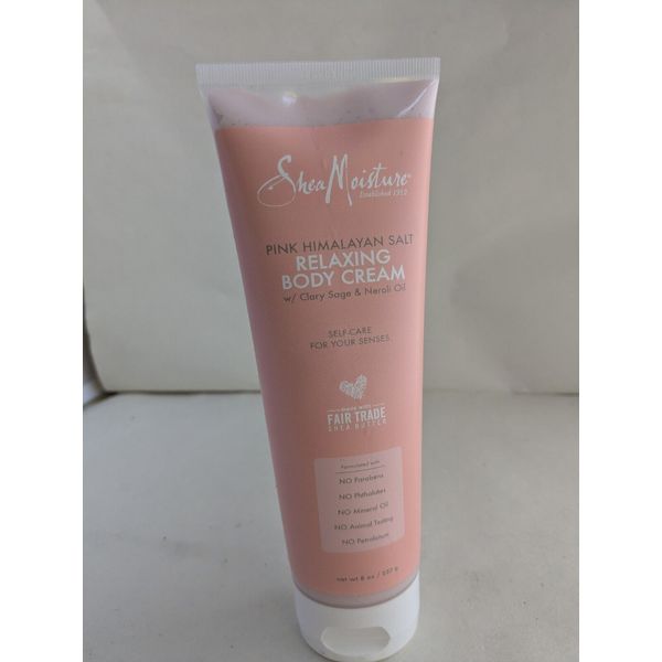 Shea Moisture Pink Himalayan Salt, Relaxing Body Cream, 8 oz (227 g) Lotion