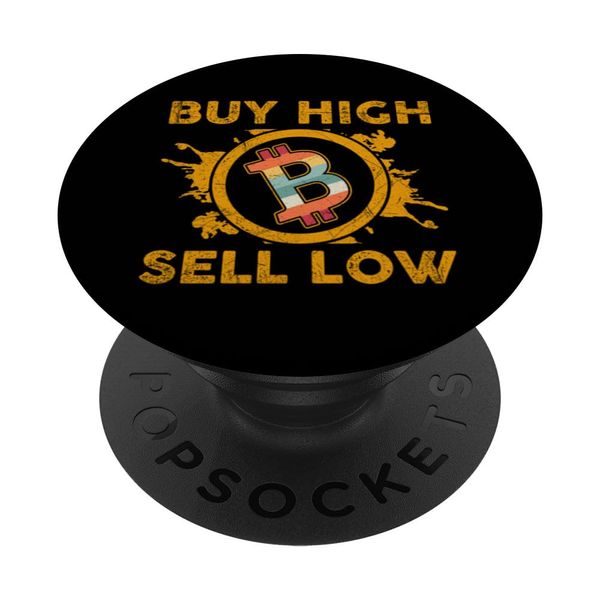 Bitcoin Mining Hardware Blockchain Trading Bullish Halving PopSockets Swappable PopGrip