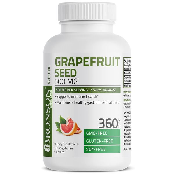 Bronson Grapefruit Seed Extract Immune Health, 360 Capsules