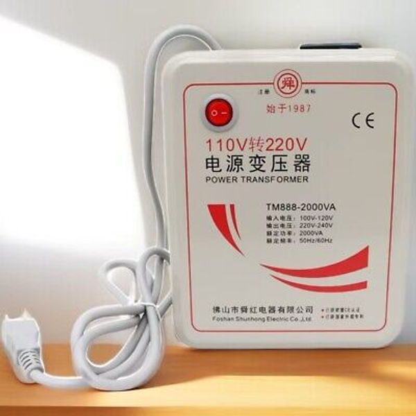 Voltage Converter 110V to 220V Commercial Adapter Transformer for 220V Equipment